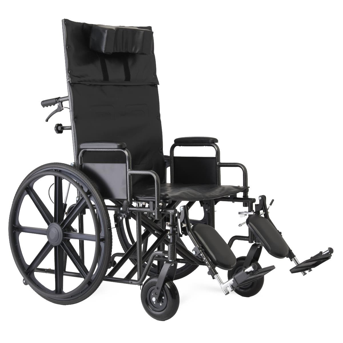 Medline Guardian Extra-Wide Reclining Wheelchair - Image 2