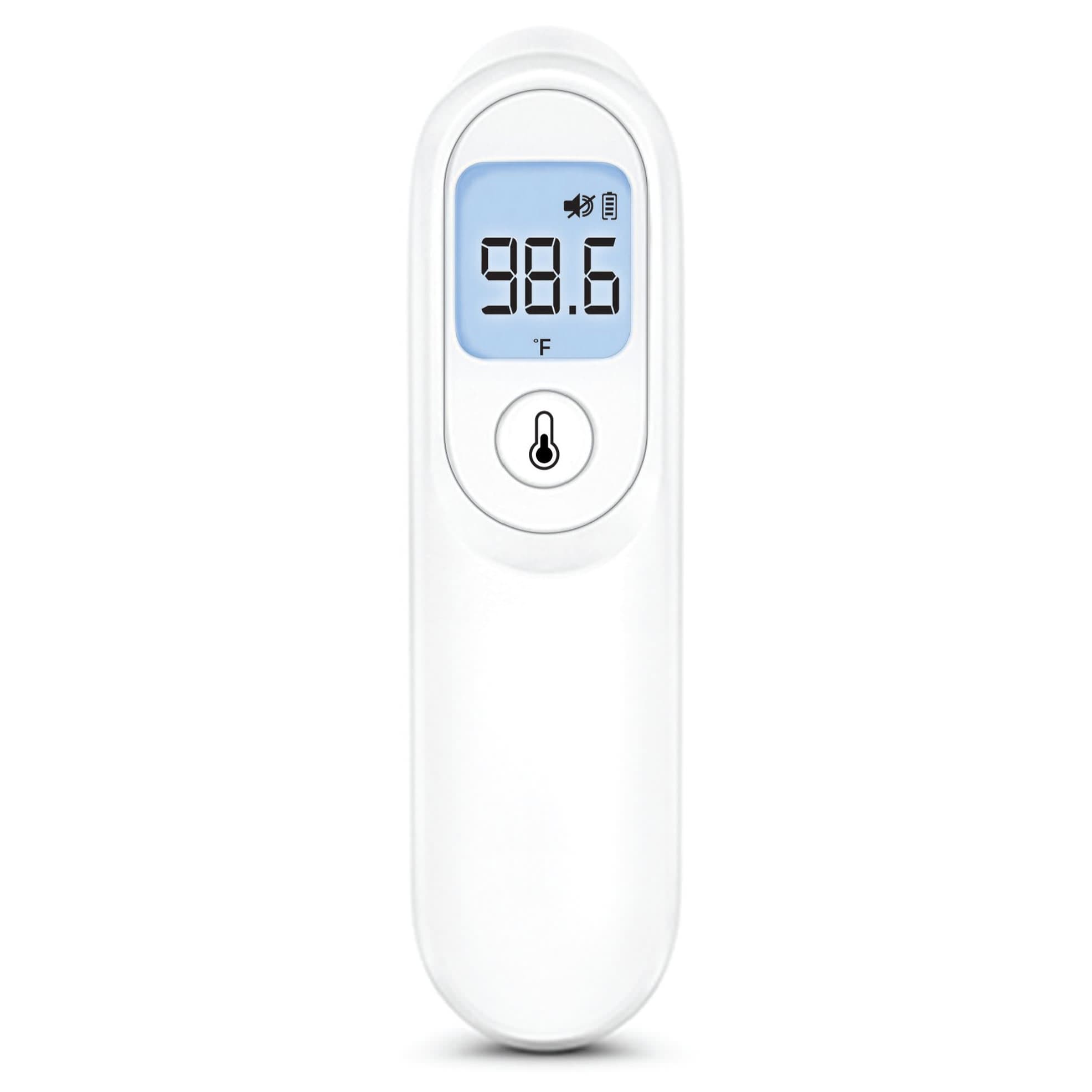 Amsino Non-Contact Skin Surface Thermometer with LCD Display - Case of 40 - Image 1