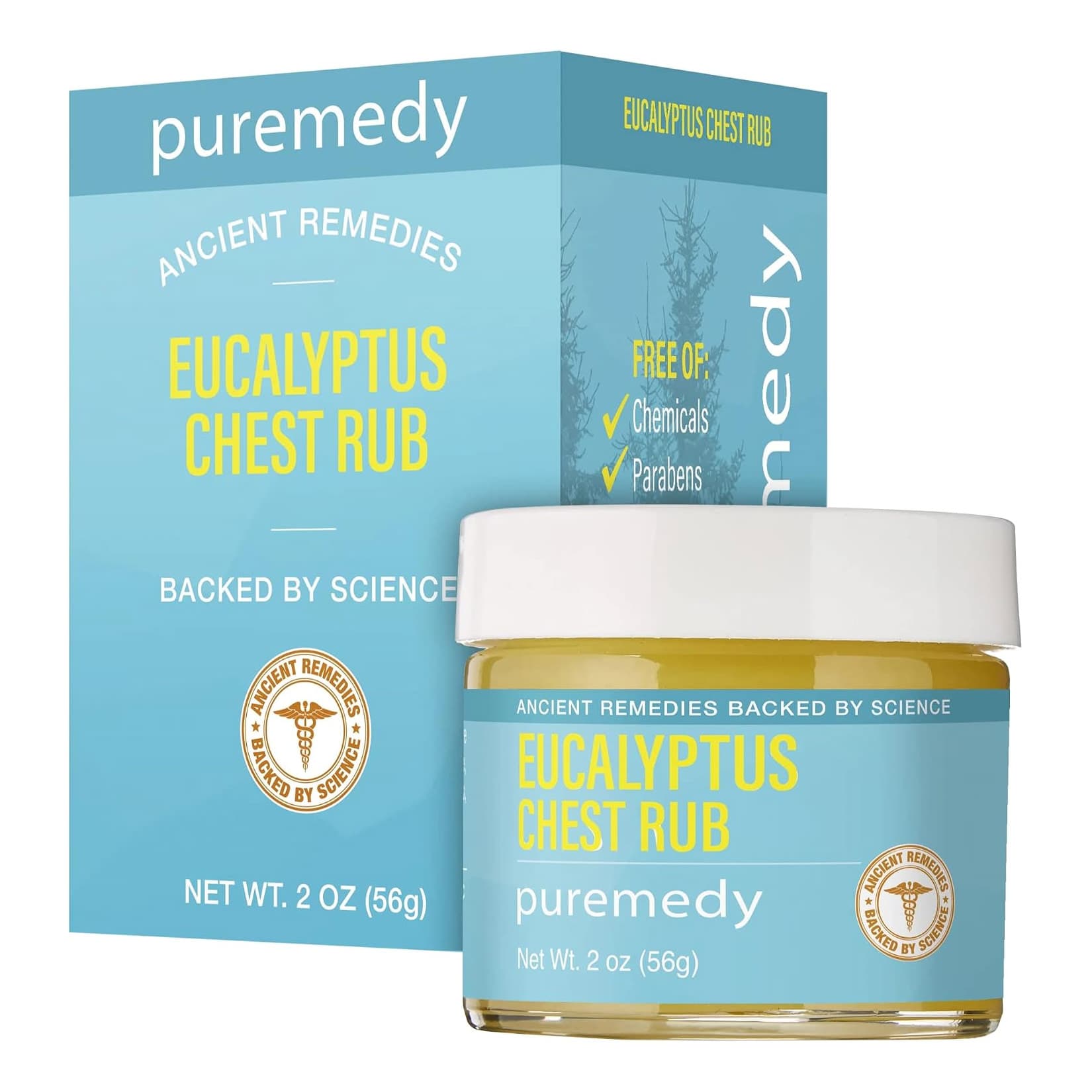 Puremedy Eucalyptus Chest Rub, 2 oz - Each - Image 1