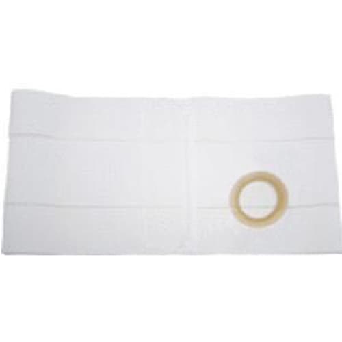 Nu-Hope Nu-Form 7" Ostomy Support Belt, 3-1/8" White, Large, Left - Each - Image 1