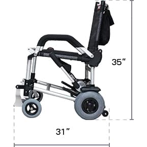 Zinger Chair - Portable/Folding Power Wheelchair - Image 6