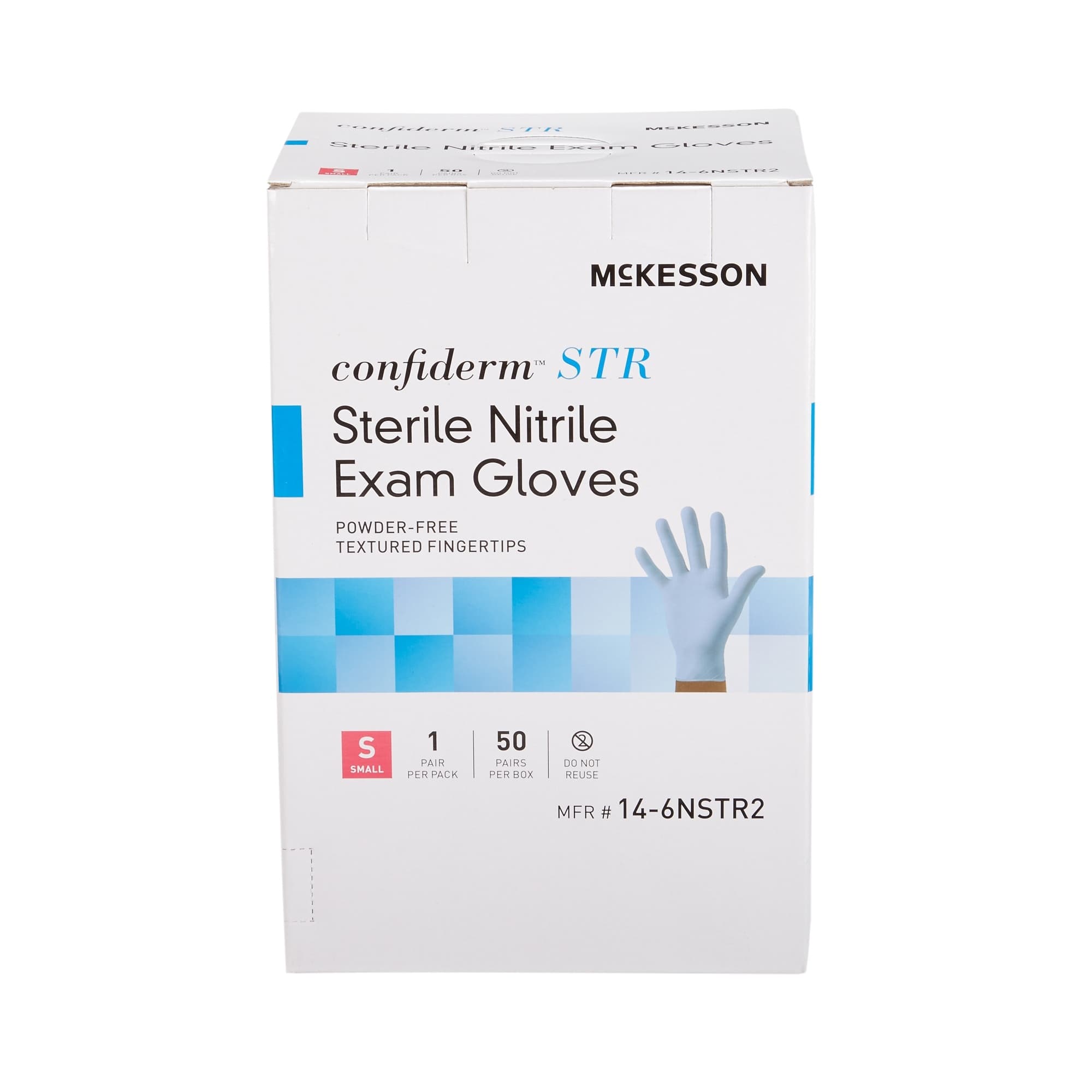 McKesson Confiderm STR Nitrile Powder Free Exam Gloves - Image 5