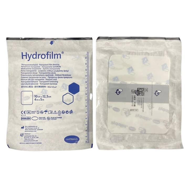 Hydrofilm Transparent Film Dressing, 4 x 5 Inch - Each - Image 1