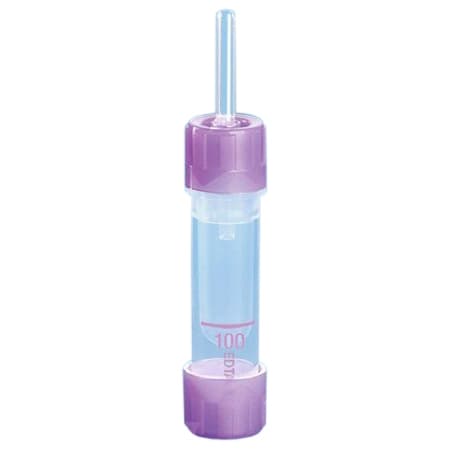 Microvette 100 Capillary Blood Collection Tube K3 EDTA, 10.8 x 46.6 mm - Case of 1000 - Image 1