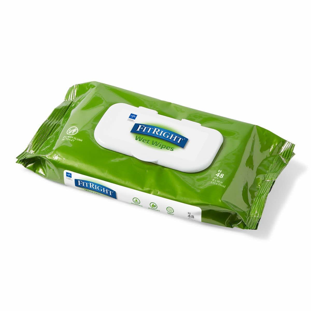 FitRight Aloe Personal Cleansing Wet Wipes - Image 1