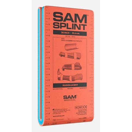 SAM Arm Splint Orange-Blue