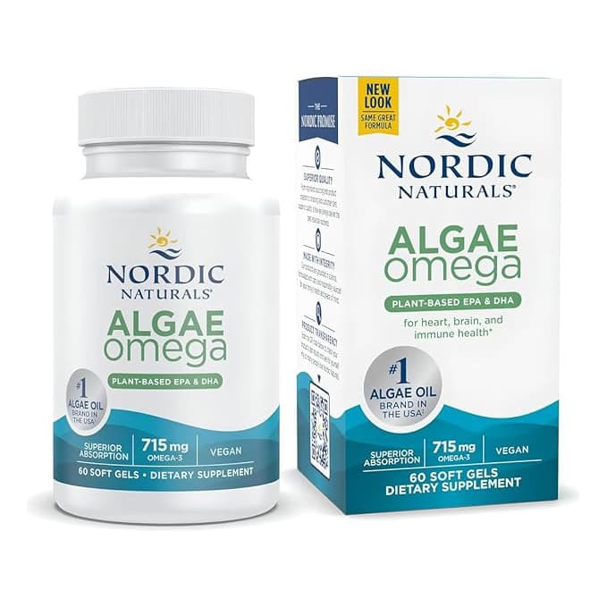 Nordic Naturals Algae Omega - Bottle of 60 - Image 1