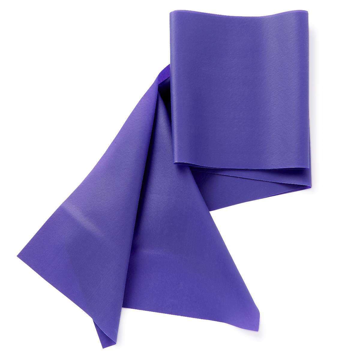 Medline Exercise Resistance Band, 50 Yards, Plum, Extra Heavy - Image 1