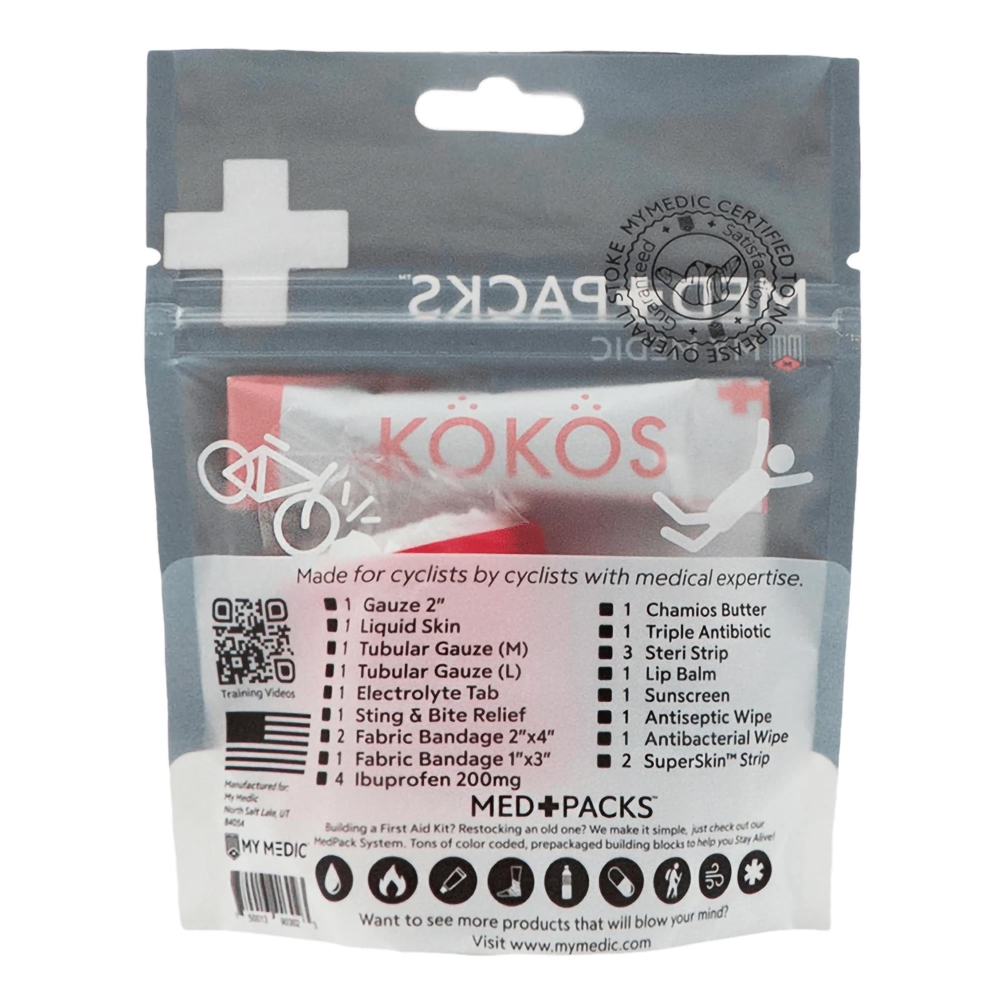 My Medic MED PACKS Cyclist First Aid Kit 2.4 X 4.3 X 5 Inch - Image 3