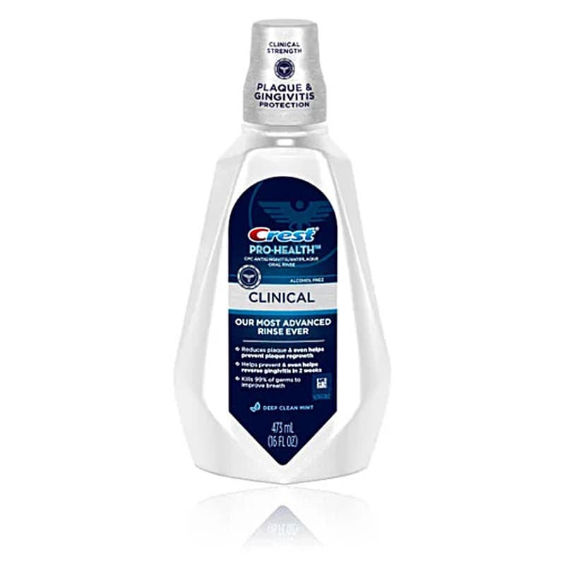 Crest Clinical Rinse Mouthwash - Image 1
