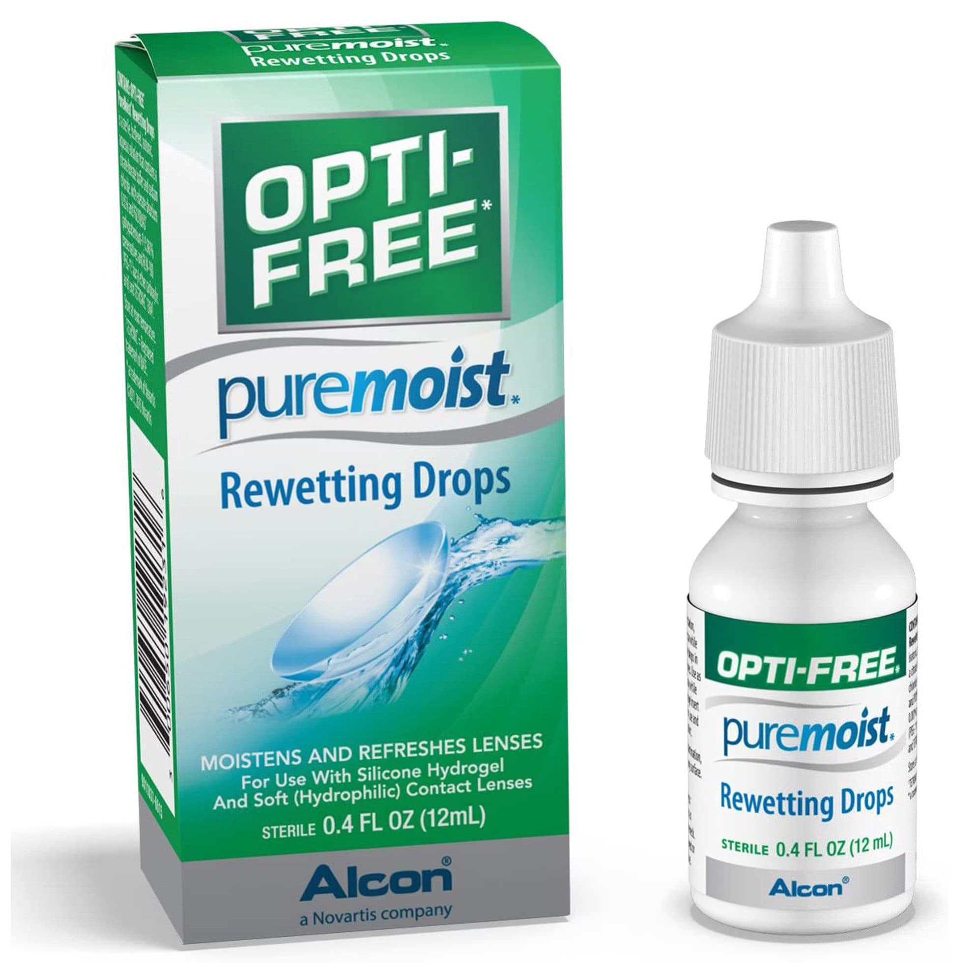 Opti-Free Pure Moist Contact Lens Solution - Image 1