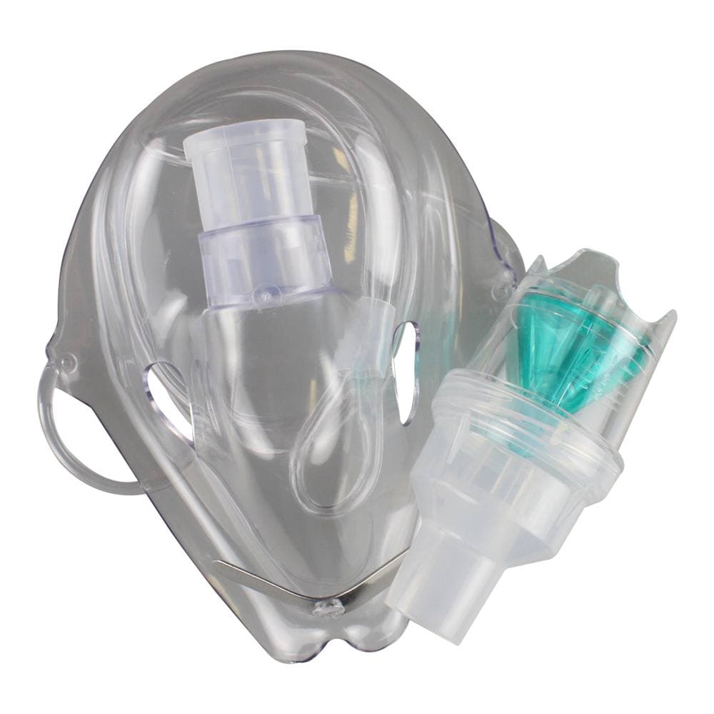 Salter Labs Pediatric Nebulizer with Over-the-Ear Style Aerosol Mask and 7 ft Supply Tubing - Case of 50 - Image 1