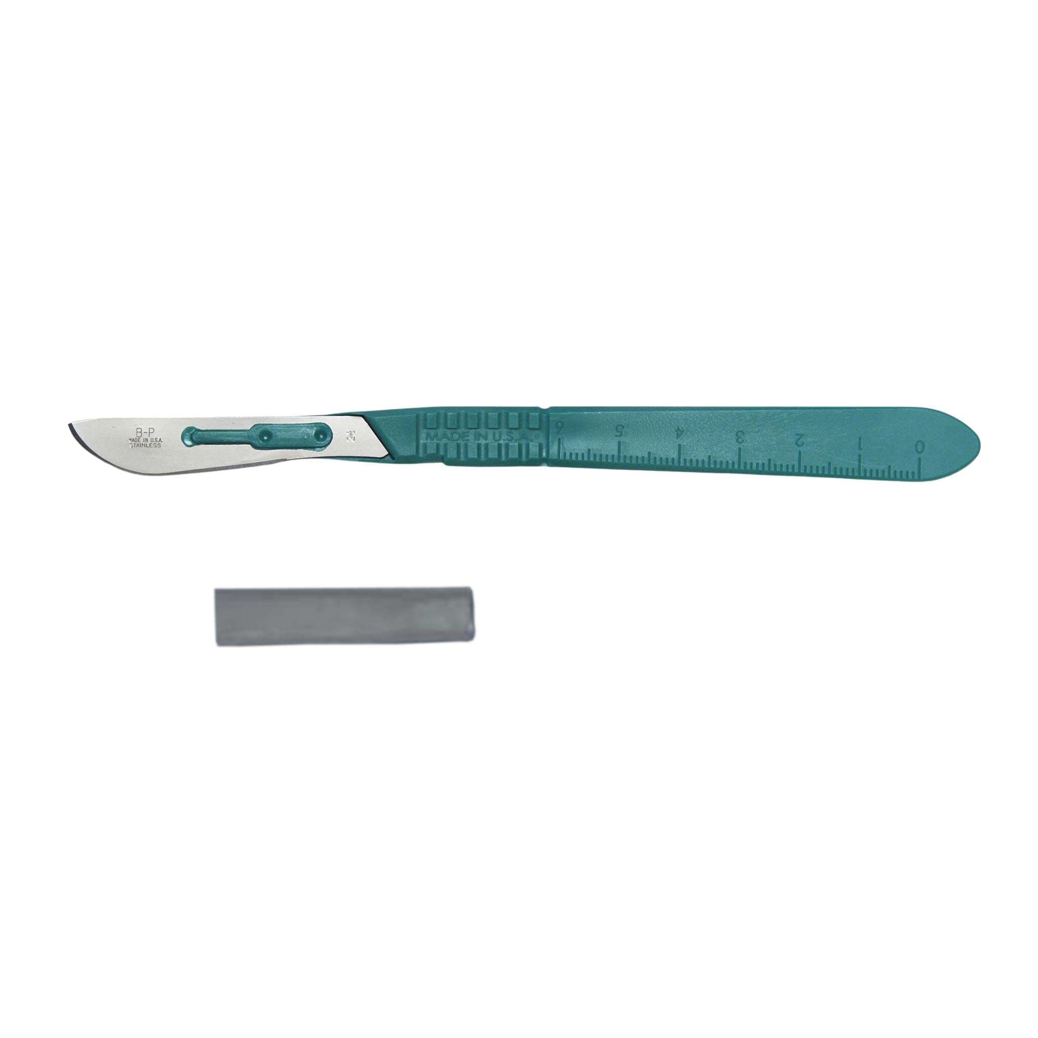 Aspen Surgical Bard-parker Disposable Scalpels, Size 23, Sterile - Case of 100 - Image 1