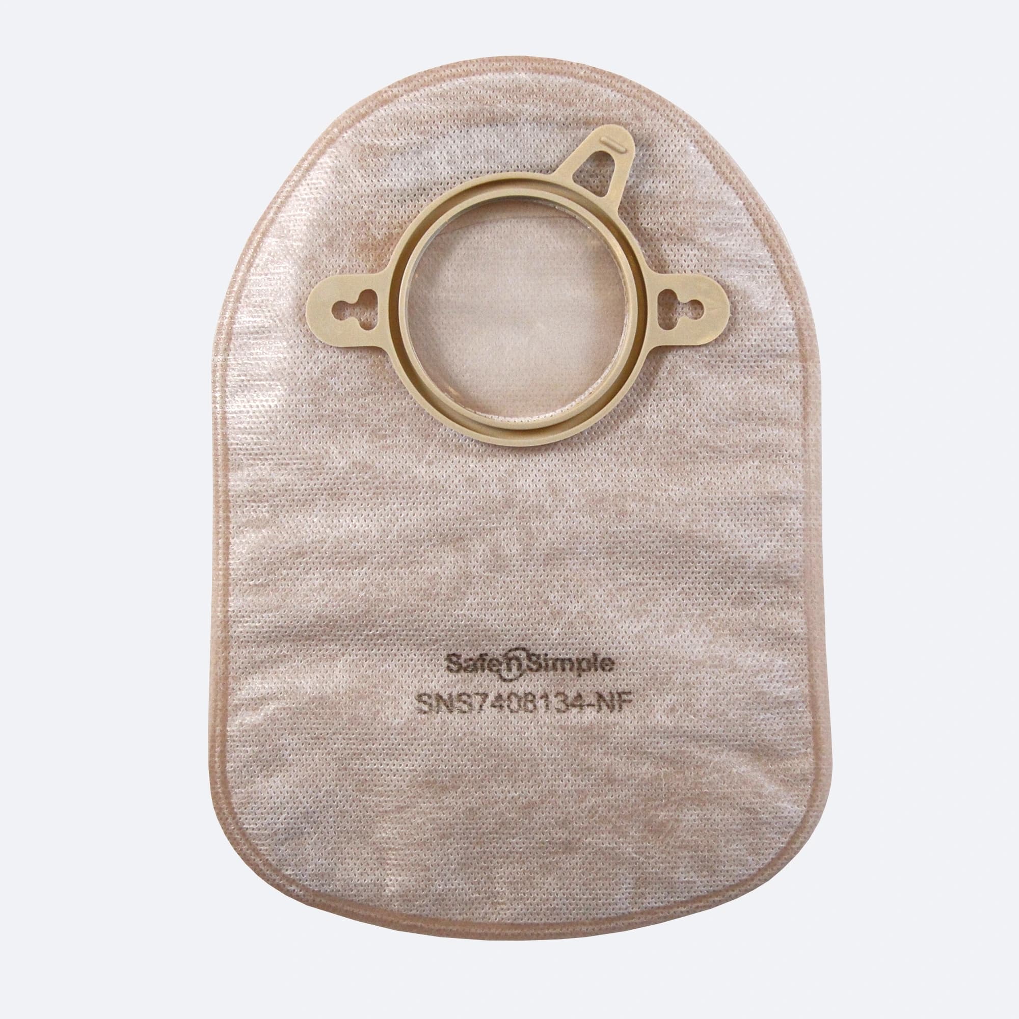 Safe n Simple 2-Piece Drainable Pouch with Filter, 12 Inch , Transparent - Box of 10 - Image 1