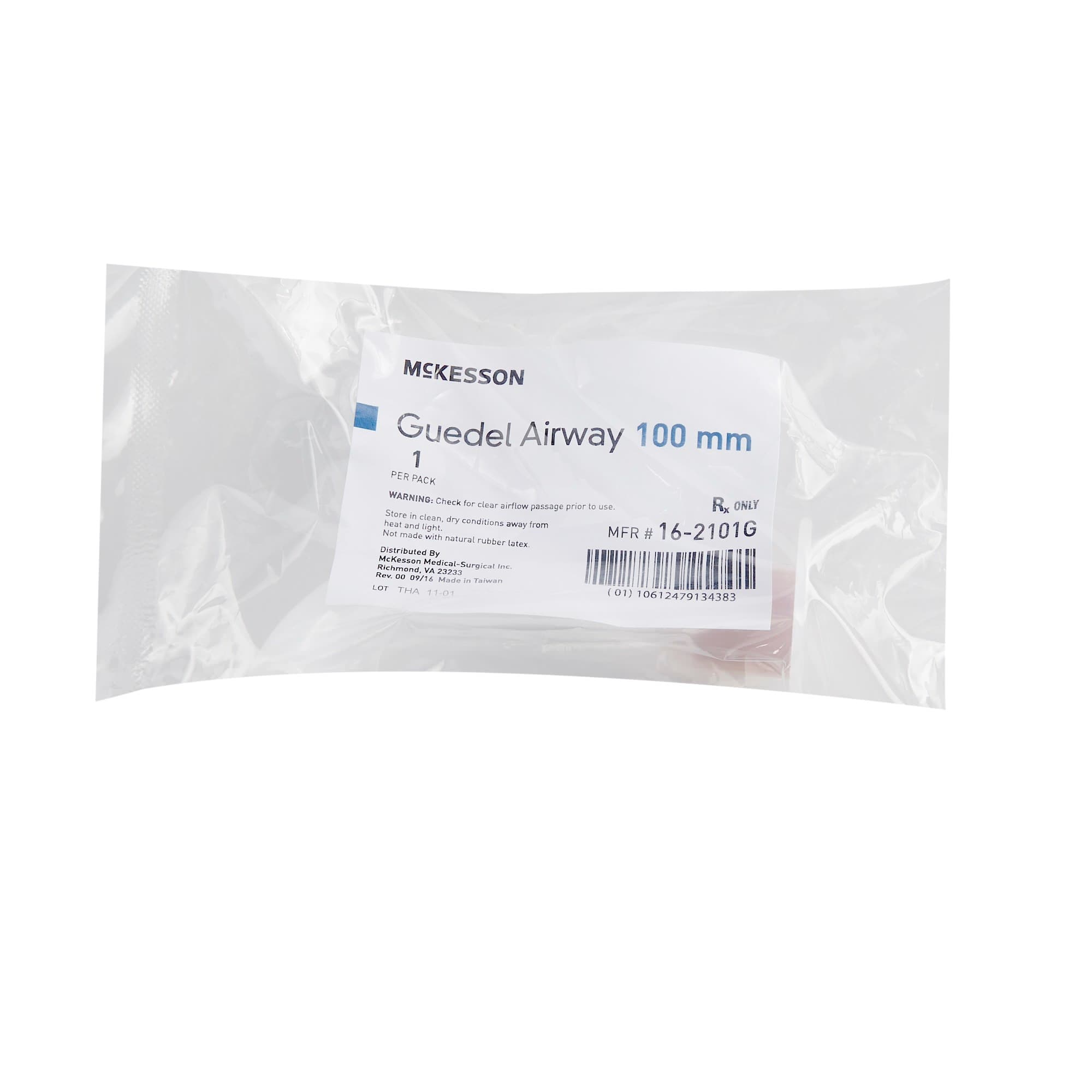 McKesson Guedel Oropharyngeal Airway NonSterile Single Patient Use - Image 3