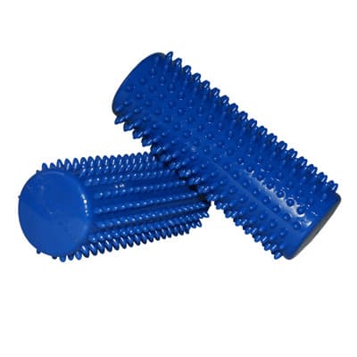 CanDo Massage Roll, 6.5 x 16 cm, Blue - Pair - Image 1