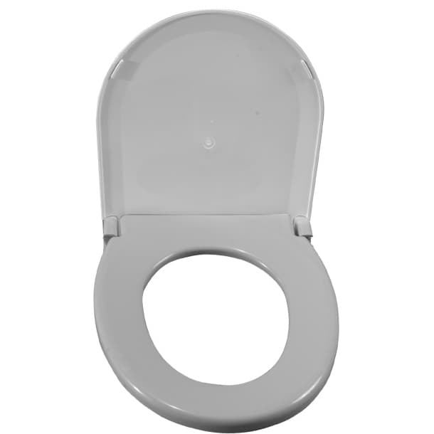 Drive Replacement Toilet Seat with Lid, Oblong Oversized - Image 1