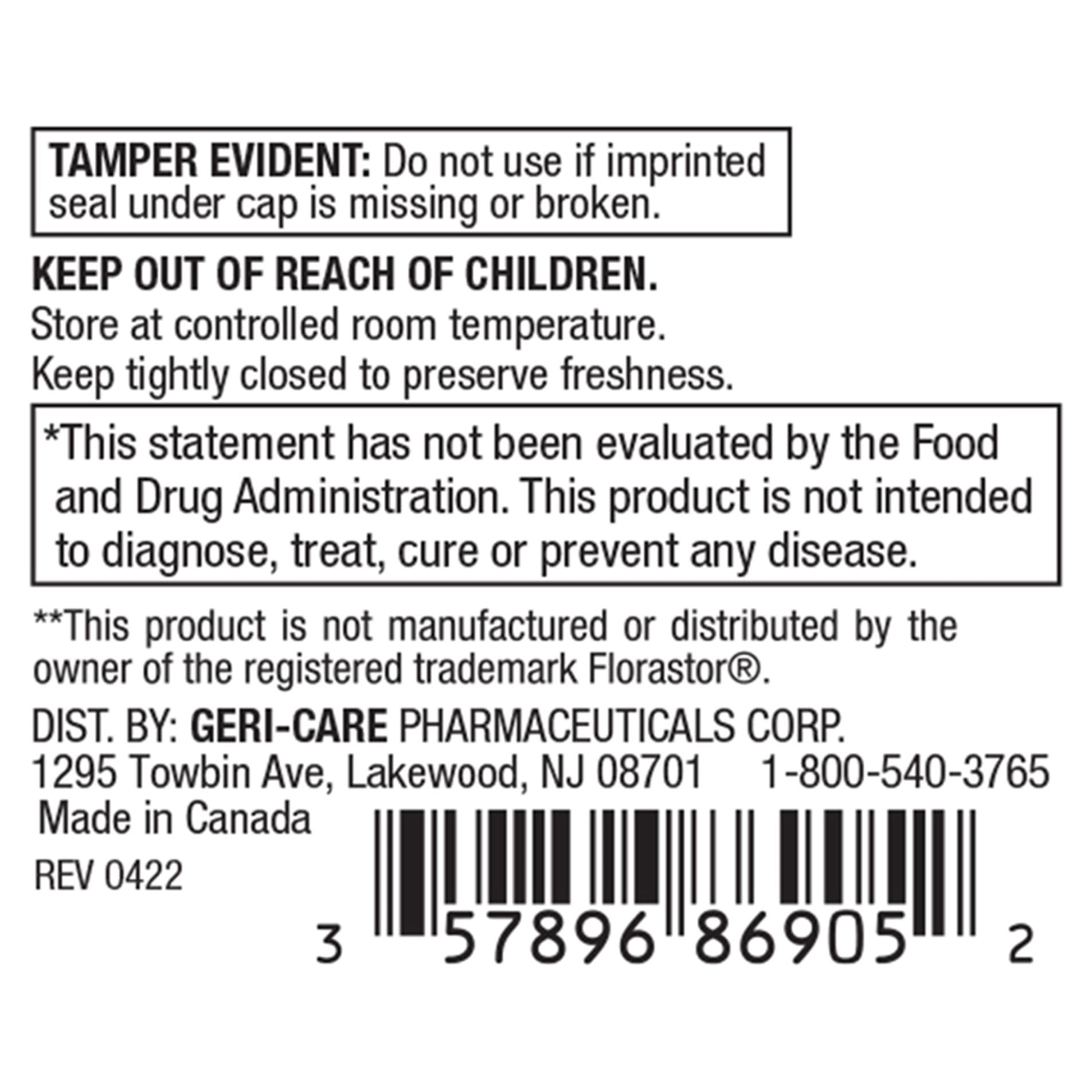 Geri-Care Saccharomyces Boulardii Probiotic Capsules - Image 3