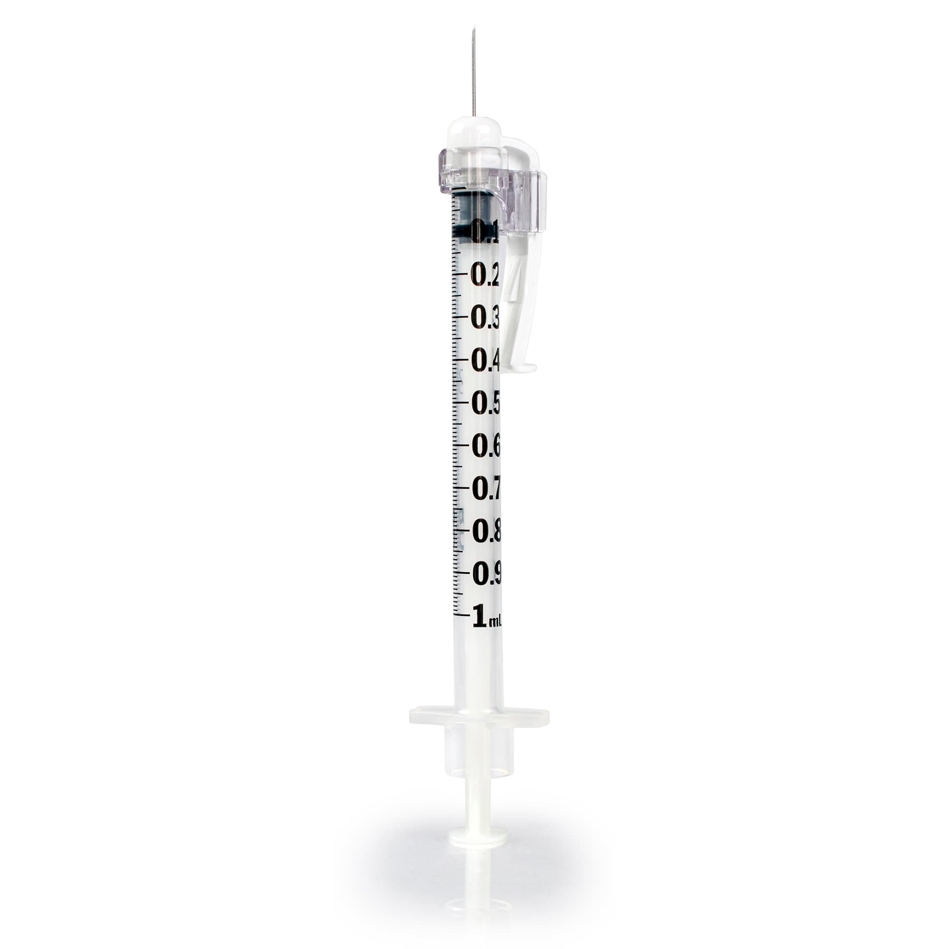 McKesson Prevent SG Tuberculin Syringe with Needle, 27 Gauge, 1/2 Inch - Case of 400 - Image 1
