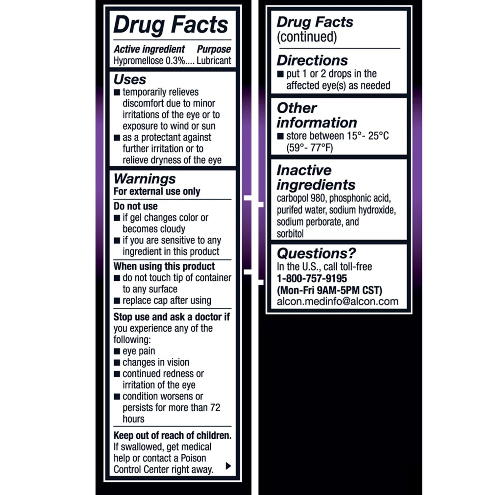 GenTeal Tears Lubricant Eye Gel - Each - Image 2