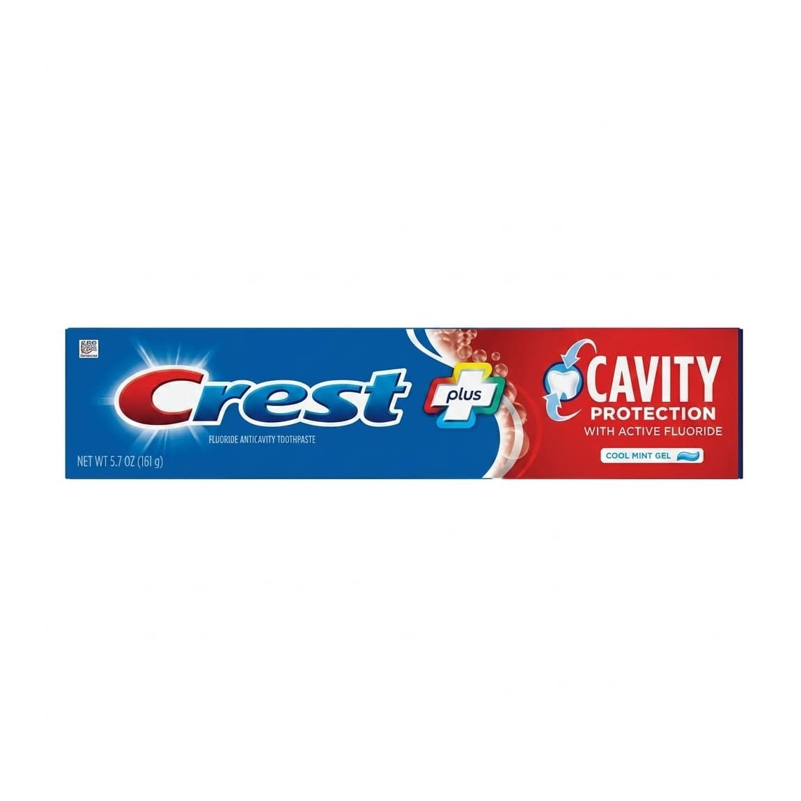 Crest Plus Cavity Protection Toothpaste Gel, Cool Mint, 5.7 oz - Each