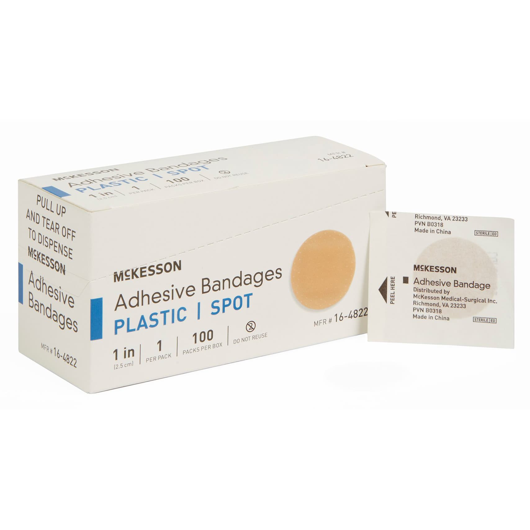 McKesson Plastic Round Adhesive Bandage