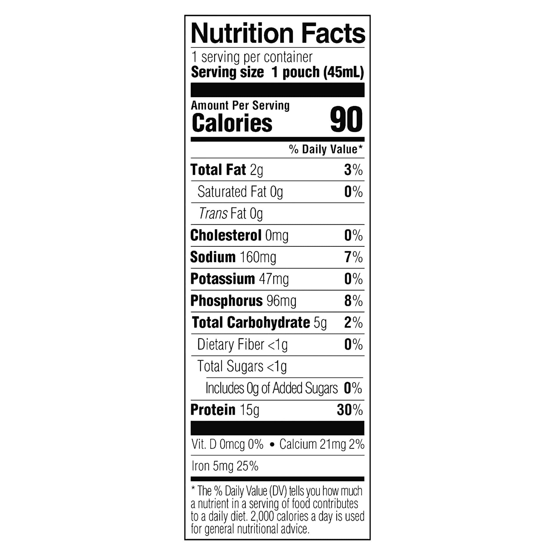 ProSource TF Free Tube Feeding Formula, Unflavored Protein Liquid 1.5 oz. Serving Size - Image 3