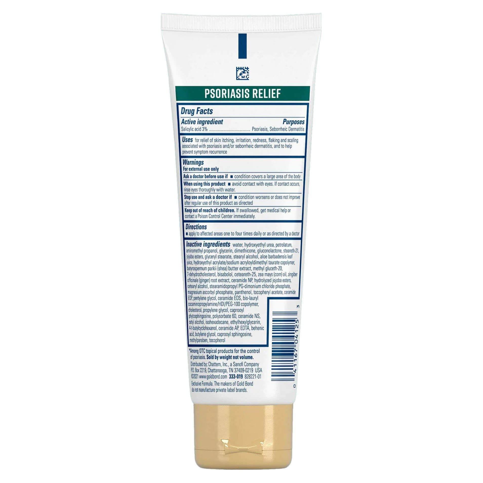 Gold Bond Psoriasis Relief Cream, Maximum Strength, 4 oz - Each - Image 2