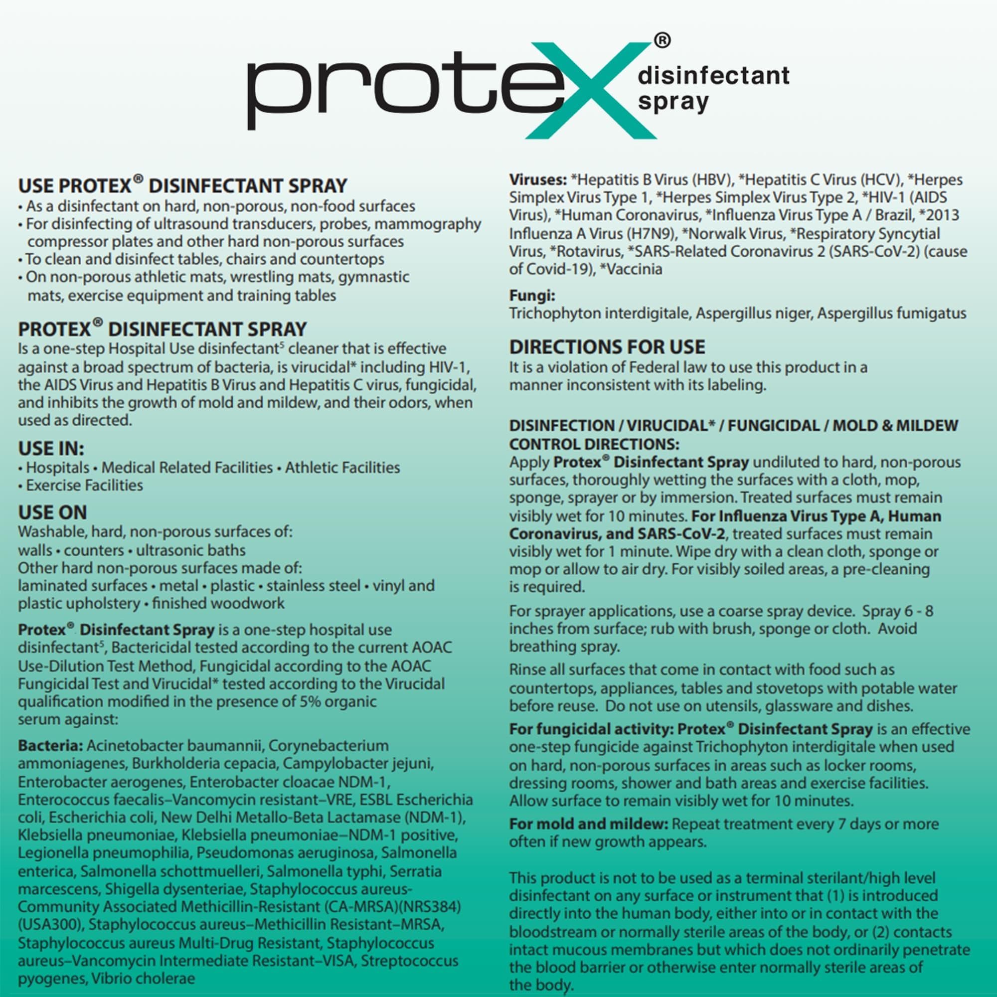 Protex One-Step Disinfectant Spray - Image 5