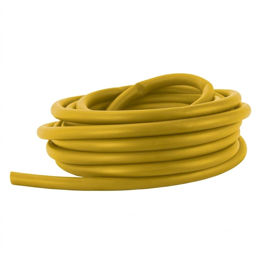Val-u-Tubing Exercise Tubing, 25 Foot, Pineapple, 3X Heavy, Non-Latex - Image 1