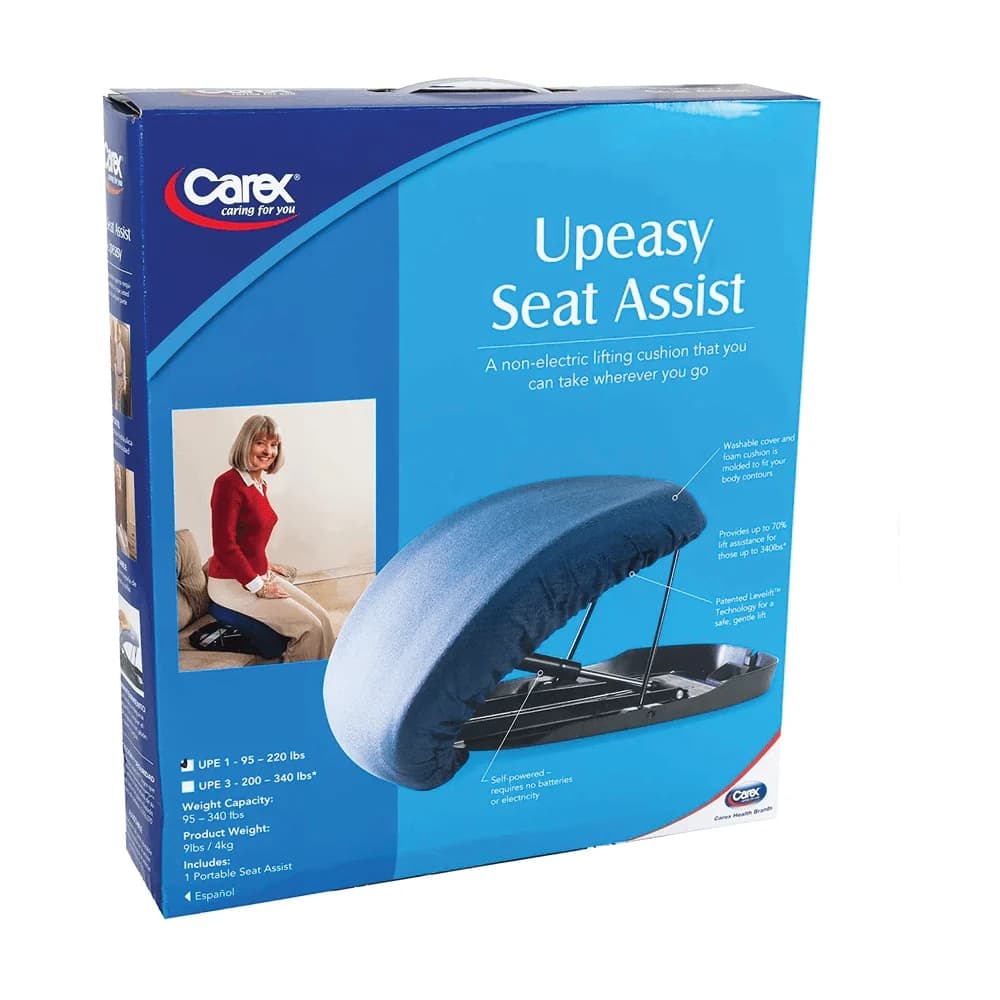 Carex Upeasy Seat Assist Standard Manual Lifting Cushion - Image 7