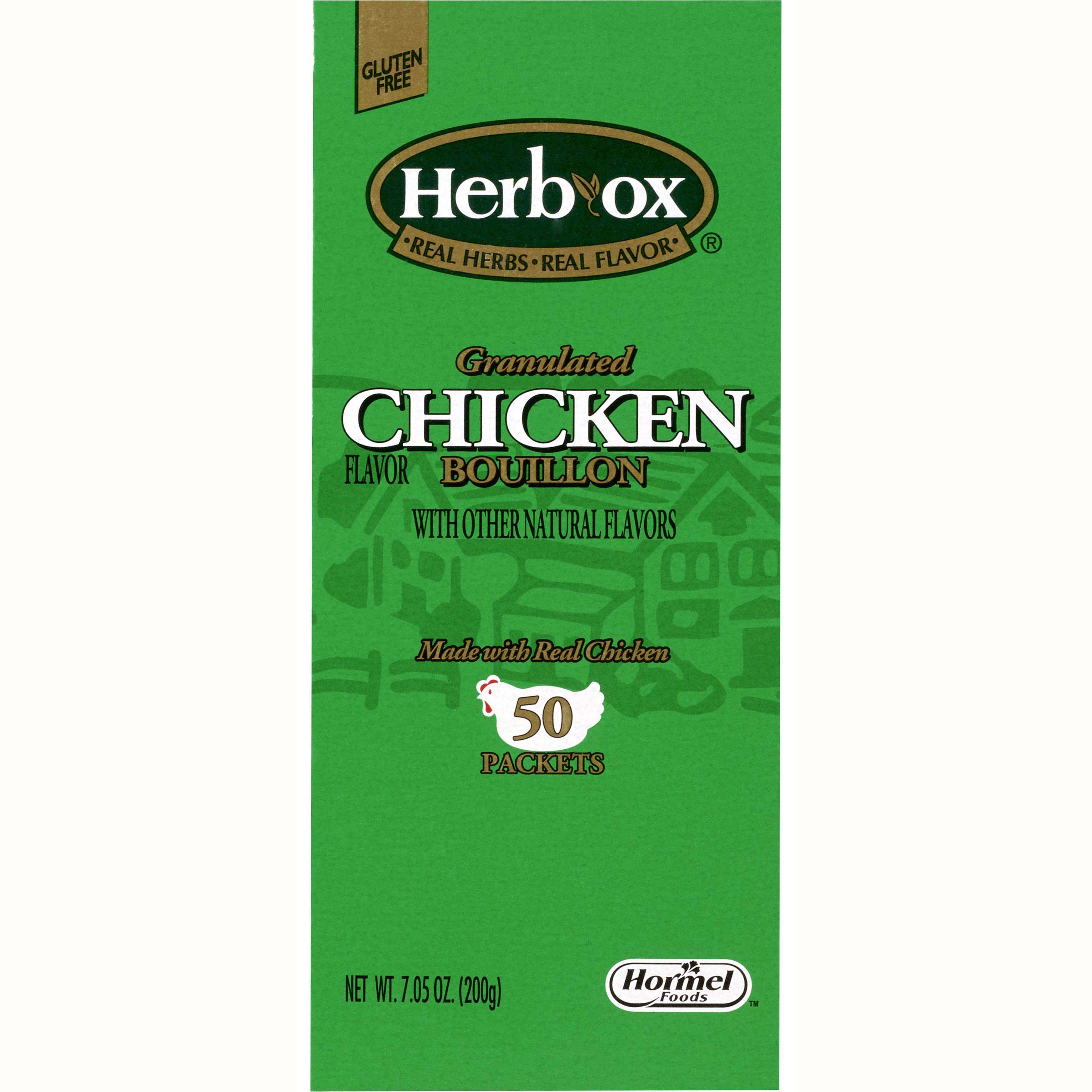 Herb-Ox Instant Chicken Broth, 7.5 oz - Case of 300 - Image 1