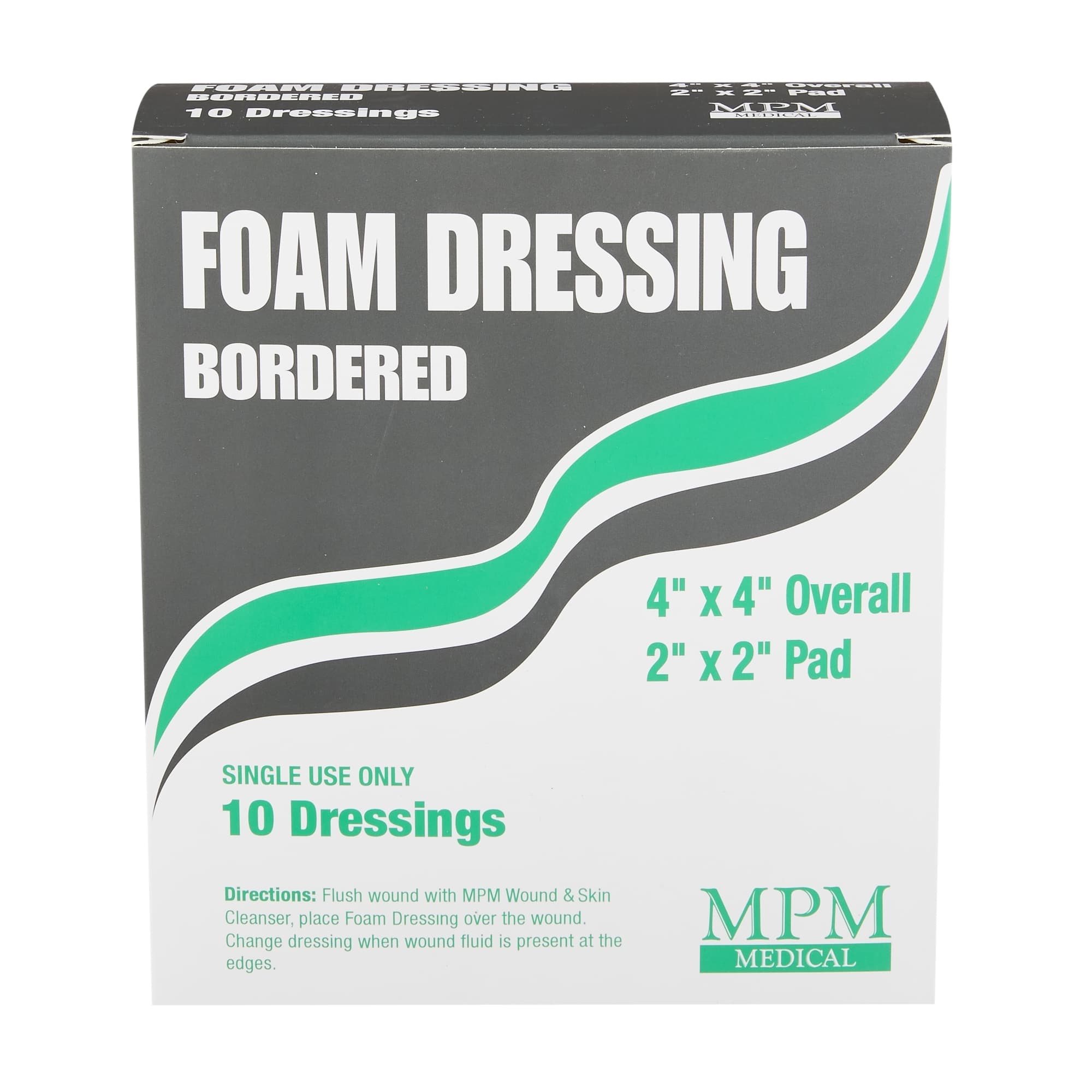 MPM Medical Adhesive Bordered Foam Dressing - Case of 100 - Image 1