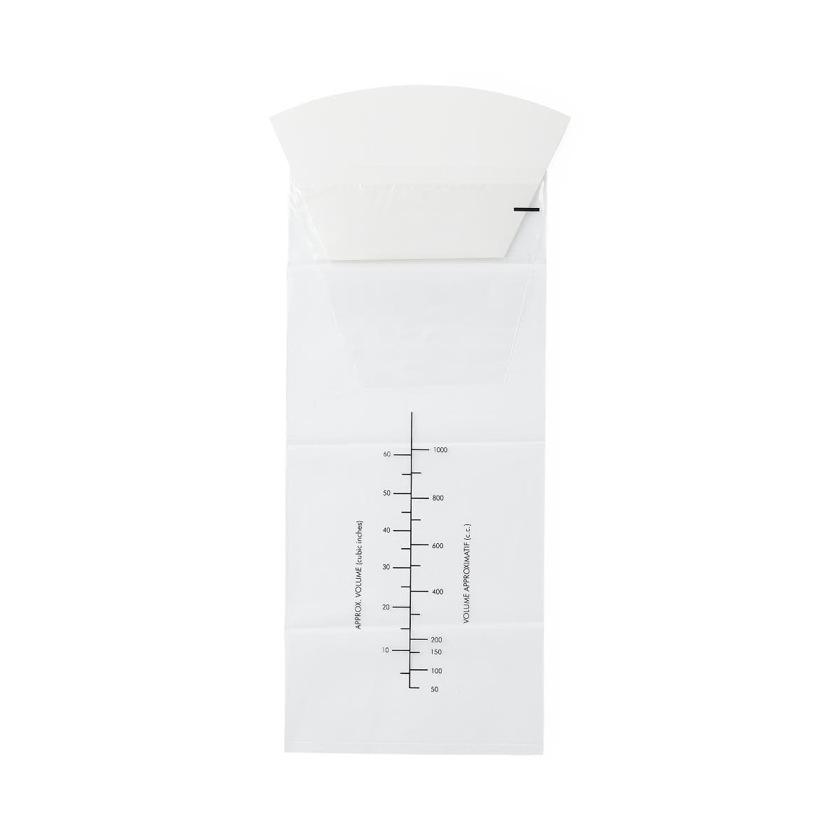 Medline Emesis Bag with Paper Funnel - Case of 500 - Image 1