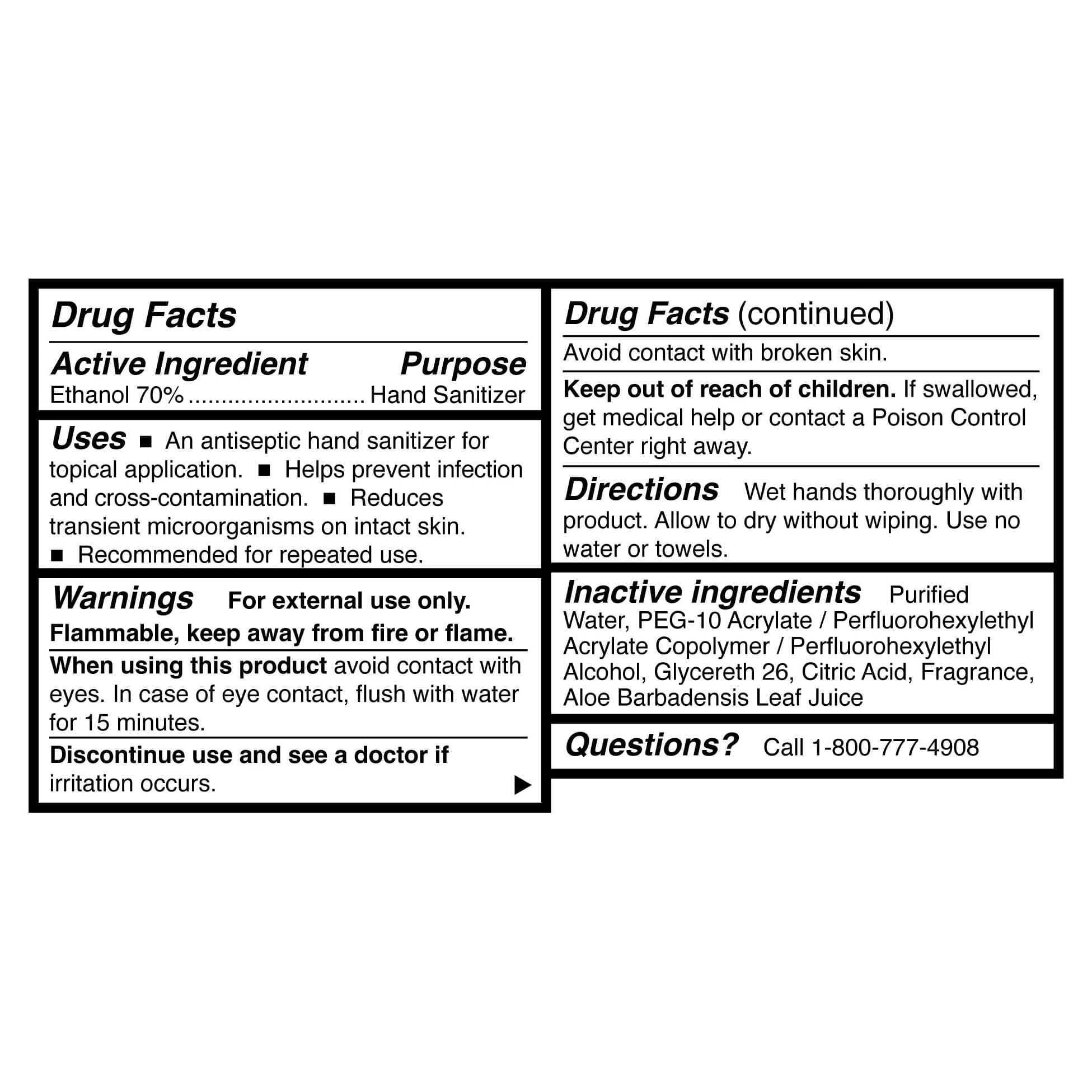 McKesson Hand Sanitizer with Aloe Pump Bottle Foaming - Image 2