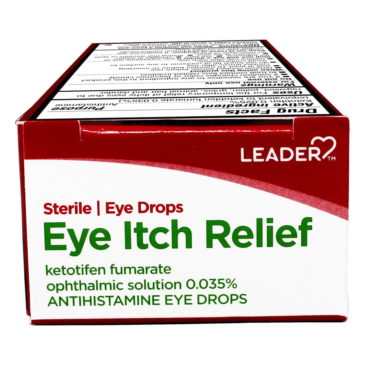 Leader Eye Itch Relief Antihistamine Drops, 0.017 oz - Each - Image 5
