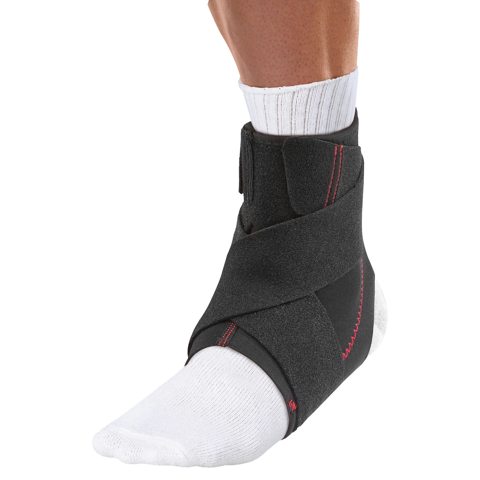 Mueller Ankle Support Hook and Loop Strap Closure - Image 1