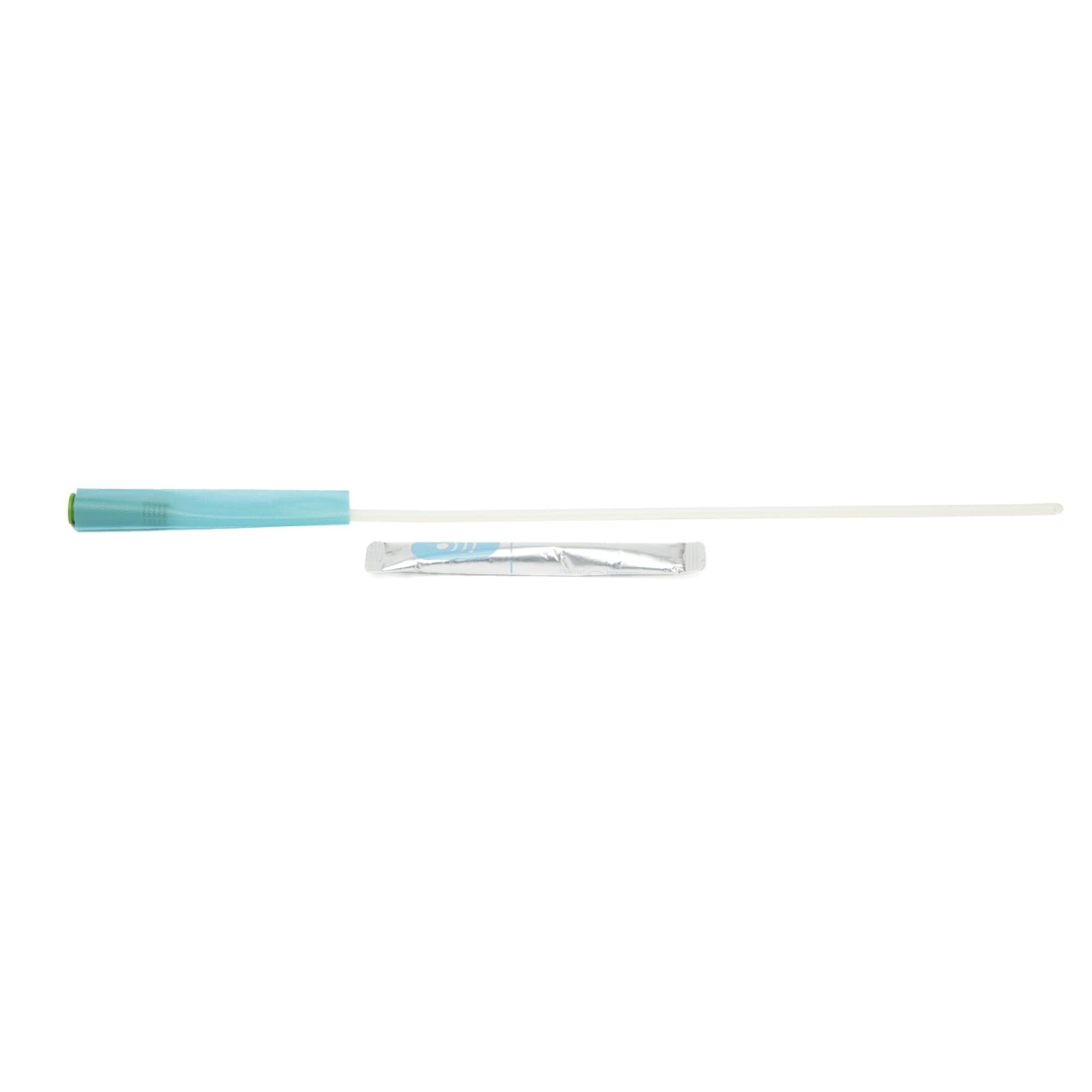 GentleCath Glide Male Hydrophilic Intermittent Catheter with Straight Tip, 18 Fr, 16 Inch - Each - Image 1