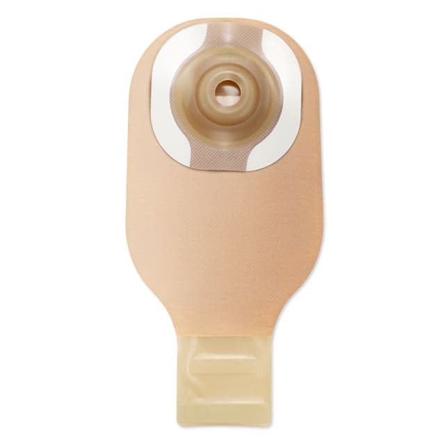 Premier 1-Piece Drainable Ostomy Pouch with Convex CeraPlus Barrier, 3/4 Inch - Box of 5 - Image 1
