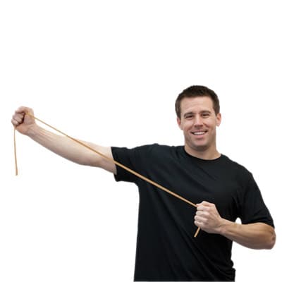 Val-u-Tubing Exercise Tubing, 25 Foot, Pear, 2X Light, Non-Latex - Image 1