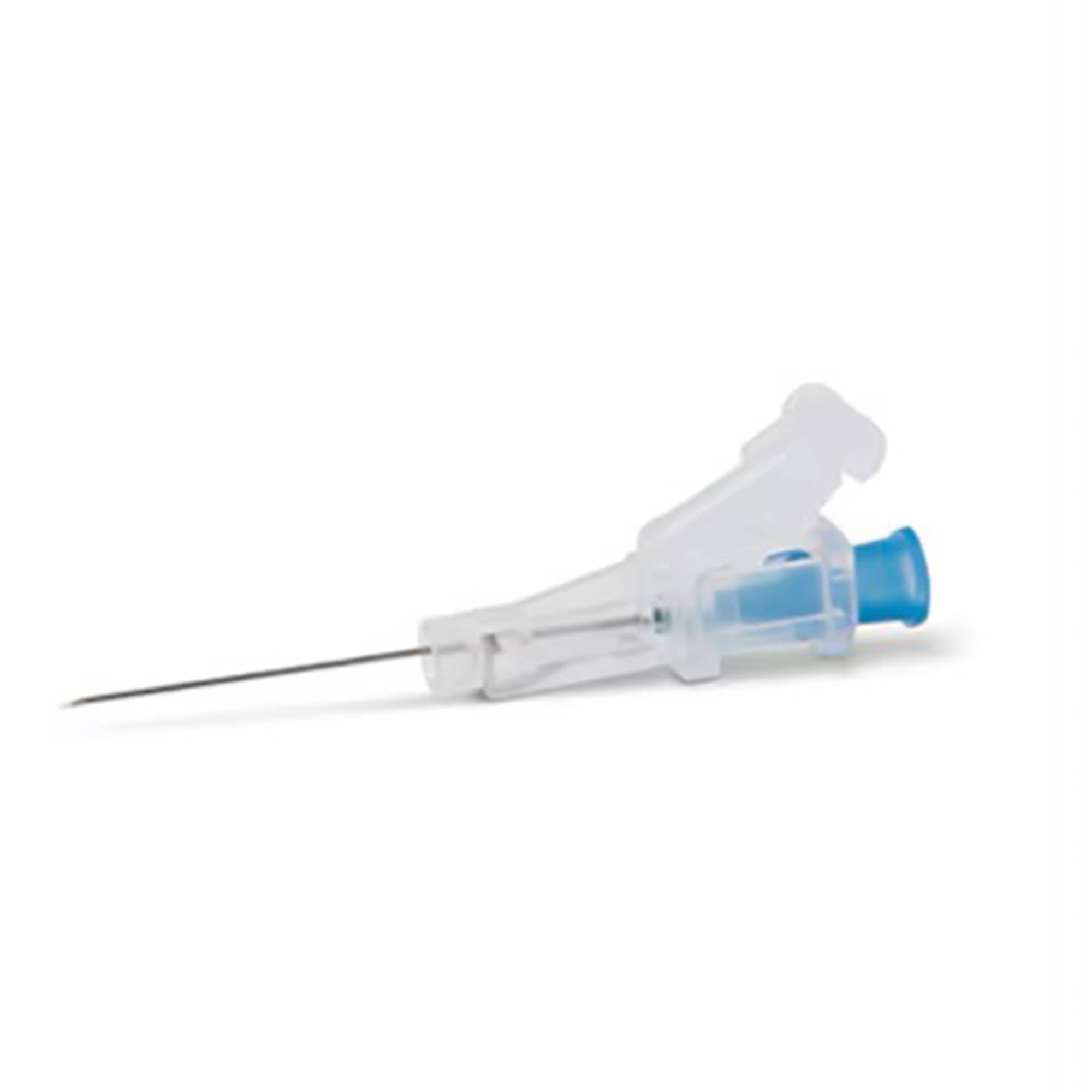 BD SafetyGlide Safety Hypodermic Syringe with Needle, 23 Gauge, 1 Inch - Box of 50 - Image 1