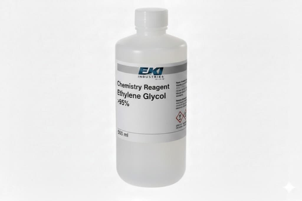 Chemistry Reagent Ethylene Glycol >95%, 500 ml - Each - Image 1