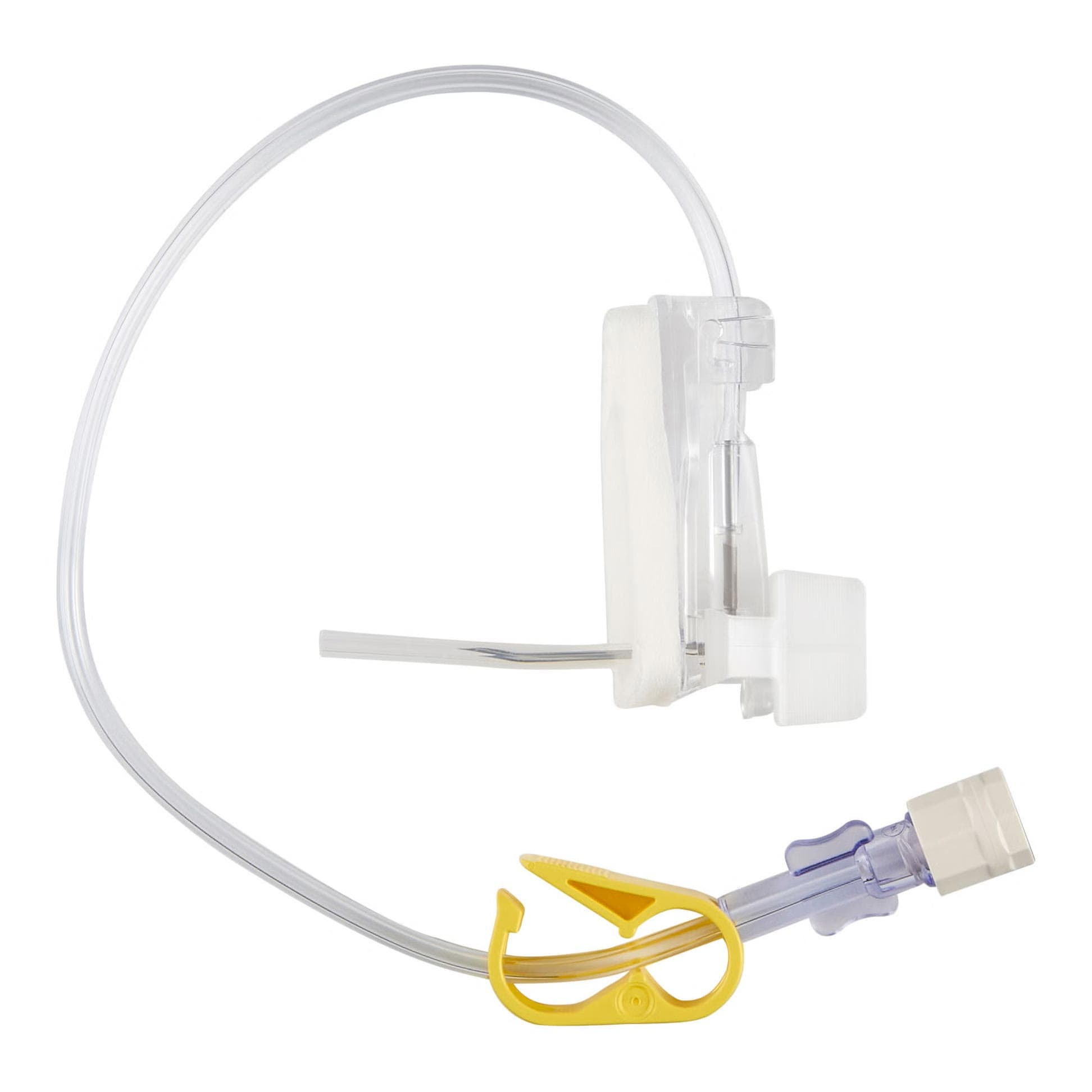 Deltec Gripper Plus Safety Needles without Y-Site, 22 Gauge, 5/8 Inch - Box of 12 - Image 1