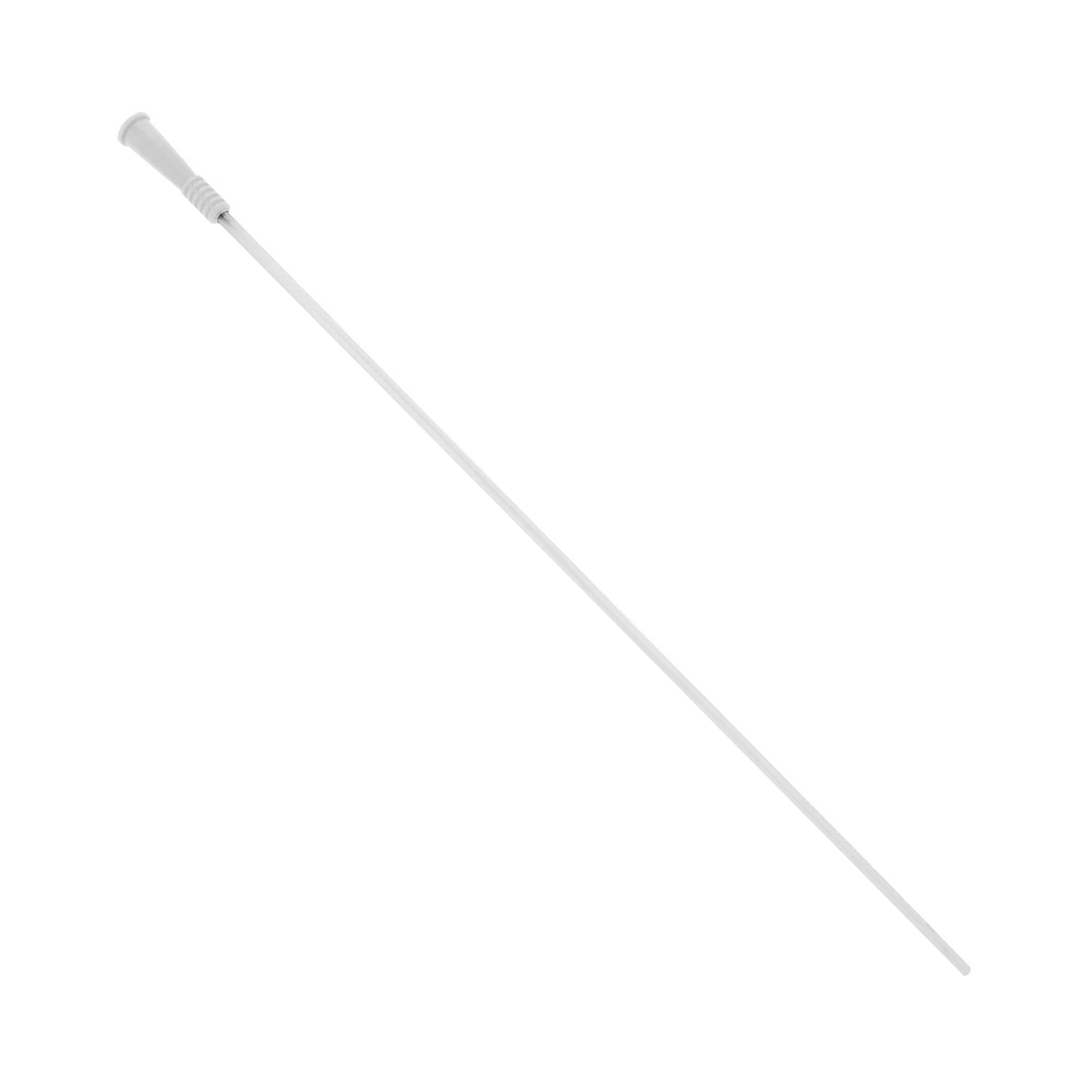 HR TruCath Uncoated Intermittent Catheter for Male, Straight Tip, 12 Fr - Each - Image 1