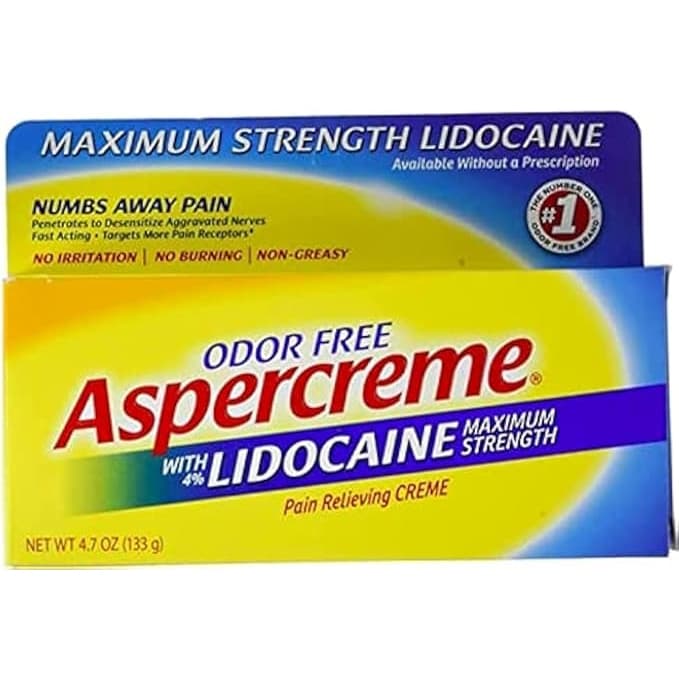 Aspercreme Creme with Lidocaine, 4.7 oz - Each