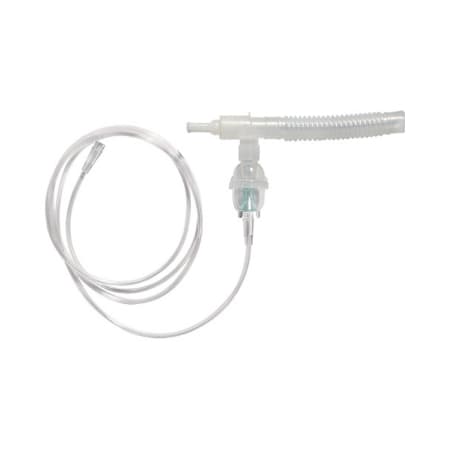 Sunset Healthcare Handheld Nebulizer Kit Mouthpiece Delivery Small Volume 7 Foot Oxygen Tube Length Unfilled - Case of 50 - Image 1