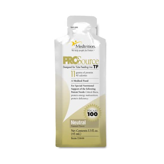 ProSource TF Tube Feeding Formula, Unflavored, 45 mL - Case of 100 - Image 1