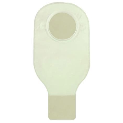 Securi-T 2-Piece Drainable Pouch with Belt Tabs, 1-3/4" Flange, Opaque - Box of 10 - Image 1