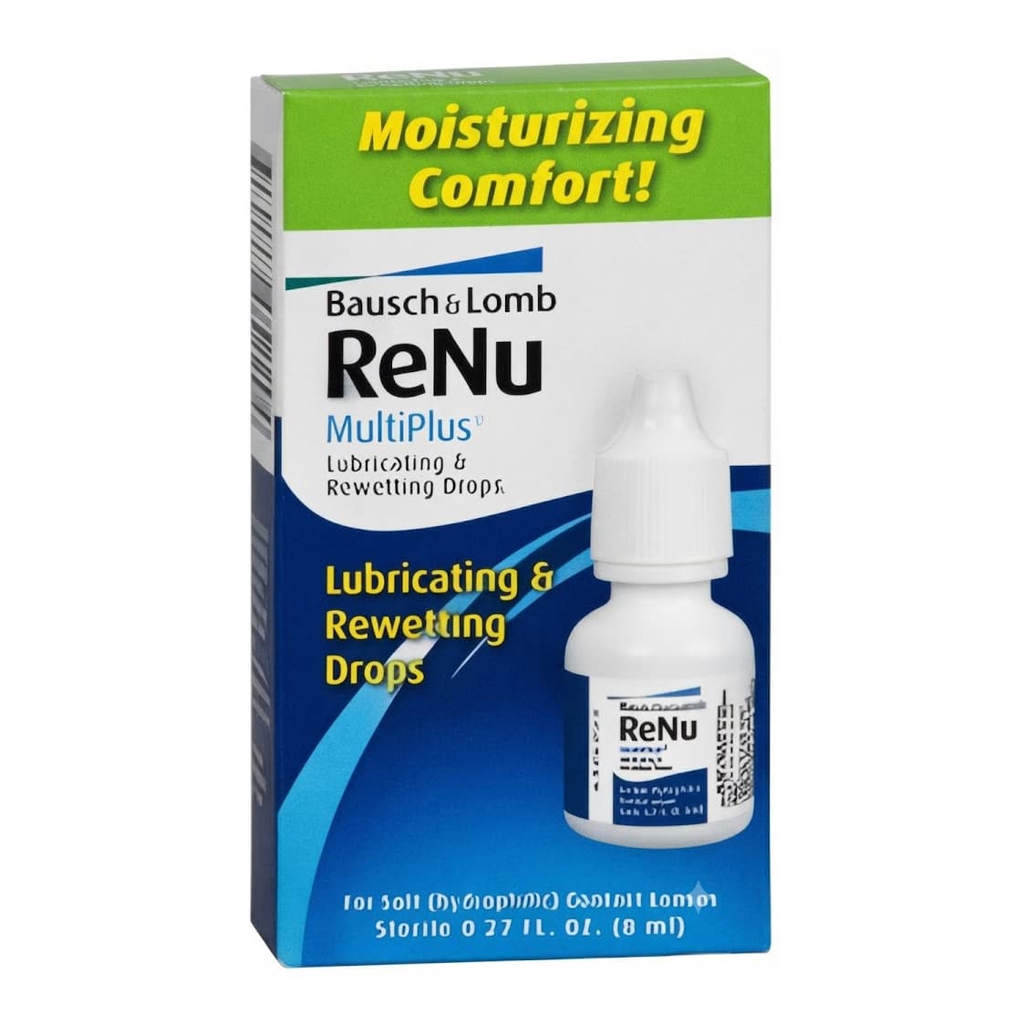 Bausch + Lomb Re'Nu Multiplus Contact Lens Solution - Each