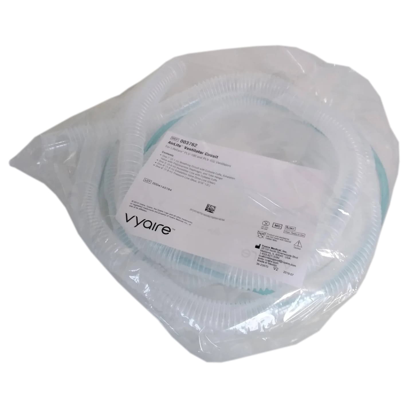 Salter Ventilator Circuits Portable, Single-Limb, Adult - Image 2